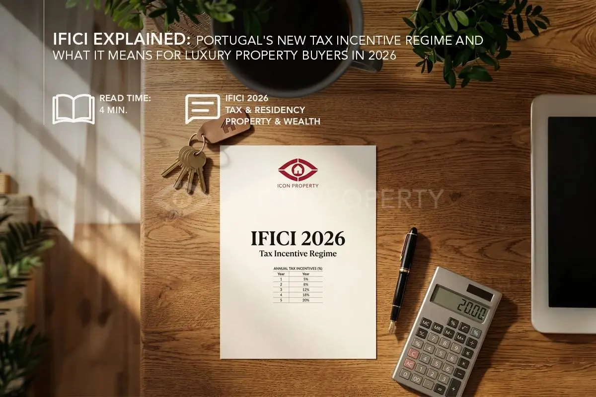IFICI Explained: Portugal's New Tax Incentive Regime and What It Means for Luxury Property Buyers in 2026