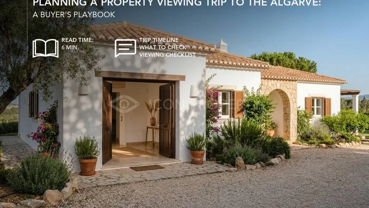 Planning a Property Viewing Trip to the Algarve: A Buyer's Playbook